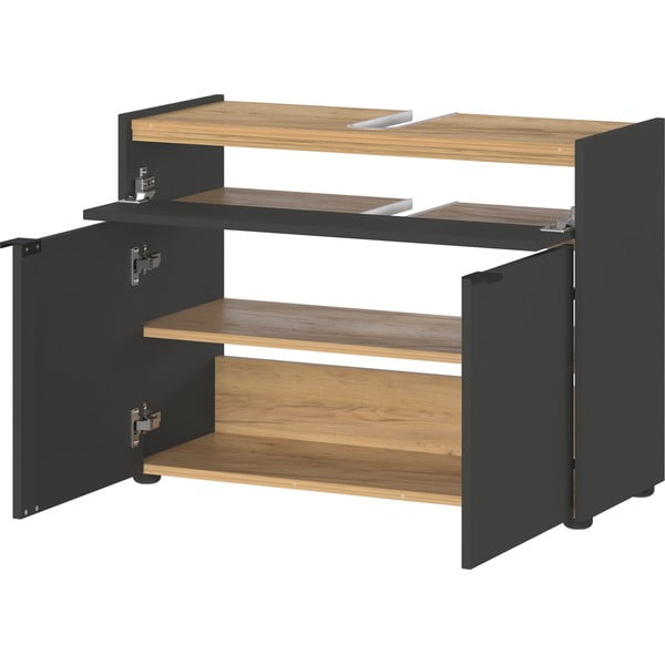 Antracitová koupelnová sestava Forano – Germania-image-4