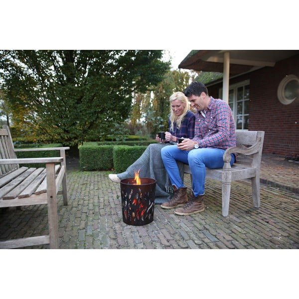 Kovové ohniště Esschert Design Fire, ⌀ 32 cm-image-1