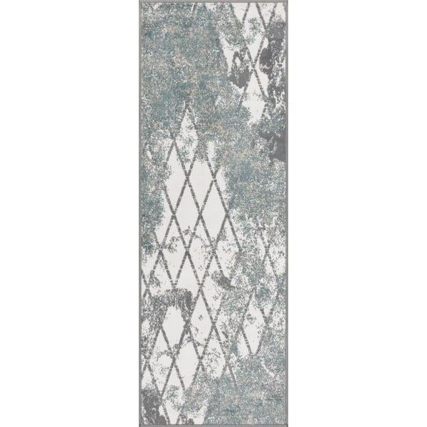 Běhoun šedomodrý 70x200 cm Sensi Gepi – FD