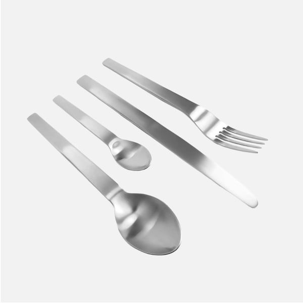 Nerezový příbor 24 ks ve stříbrné barvě Boldi – FABINI-image-3