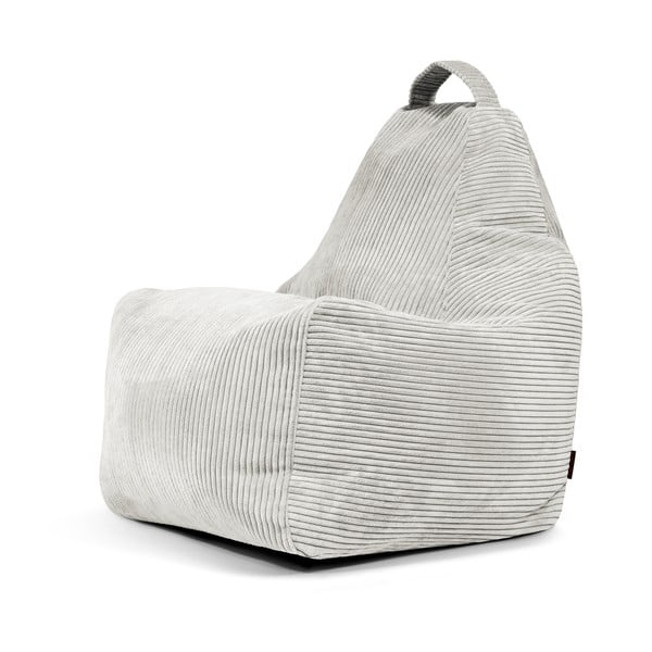 Krémový manšestrový sedací vak Play Amuse – SLOWDOWN