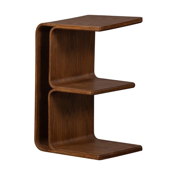 Odkládací stolek v dekoru ořechu 32x40 cm Frey – WOOOD