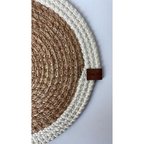 Prostírání z juty ø 33 cm Wicker – Mila Home Luxury-image-3