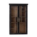 Černá závěsná vitrína z jedlového dřeva 50x80x14 cm Hazem – Bloomingville