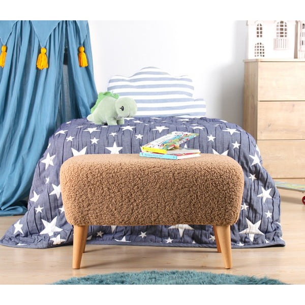 Hnědý dětský puf Moouv – Artie-image-4