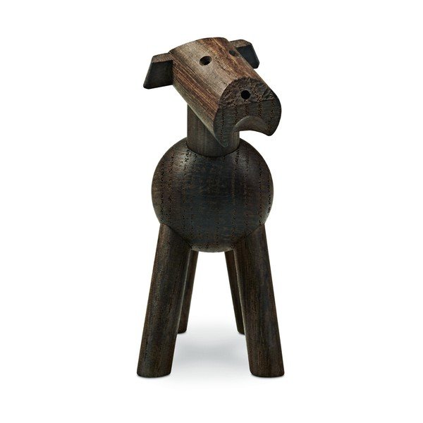 Soška z masivního dubového dřeva Kay Bojesen Denmark Tim Smoked-image-2