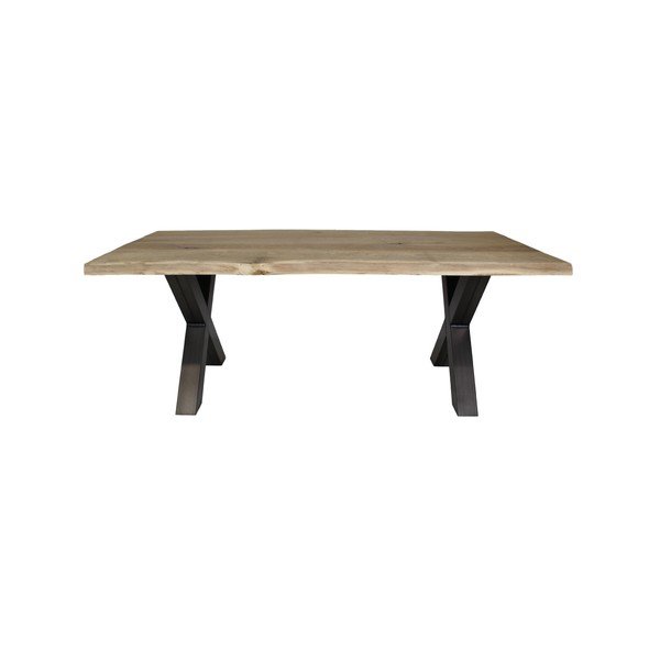 Deska jídelního stolu z masivního dubového dřeva HSM Collection Top, 200 x 100 cm-image-1