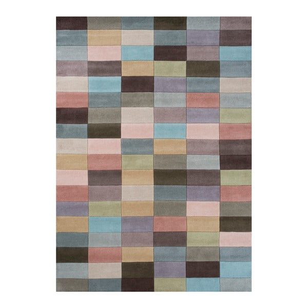 Vlněný koberec Linie Design Romina Pastel, 50 x 80 cm