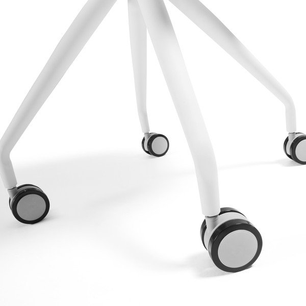 Bílá kancelářská židle Kave Home Lars-image-3