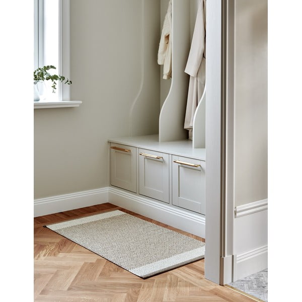 Béžový vnitřní a venkovní běhoun 70x300 cm Edit Mud Vanilla – Pappelina-image-1