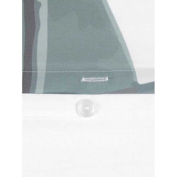 Bílé povlečení z bavlněného perkálu 200x135 cm Eukalyptus - Westwing Collection-image-3