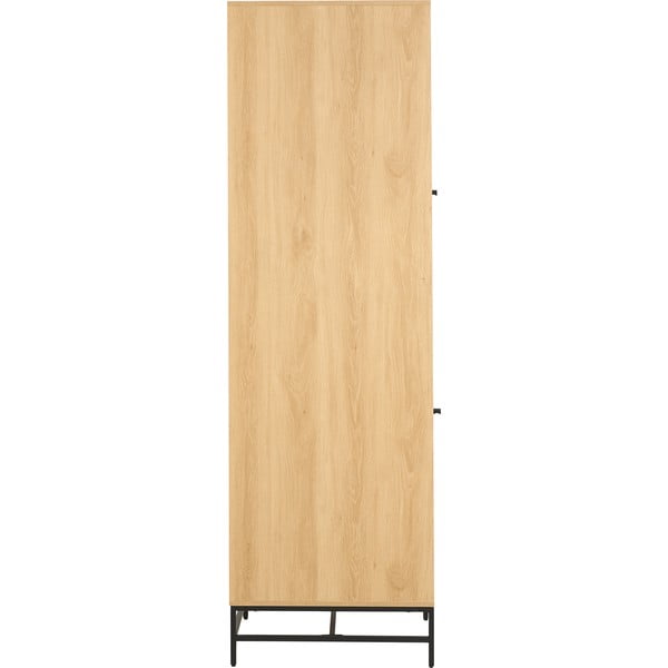 Šatní skříň v dekoru dubu v přírodní barvě 51x200x60 cm Albany  – Actona-image-3