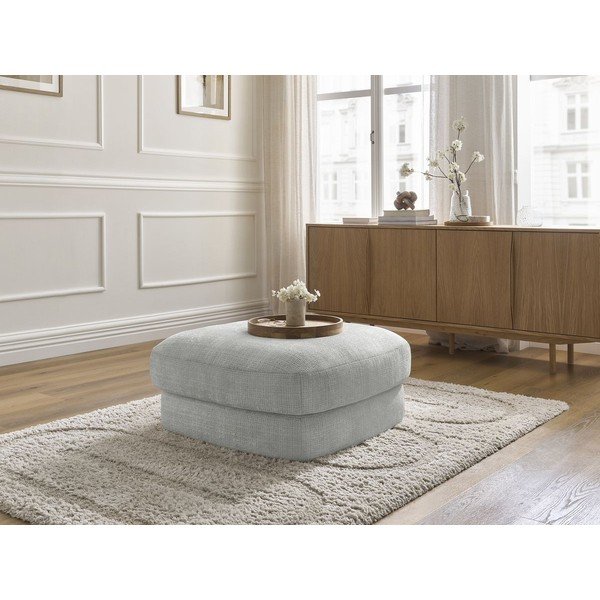 Světle šedá žinylková podnožka Leonore – Bobochic Paris-image-4