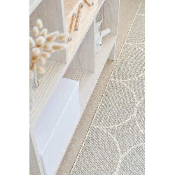 Krémový vnitřní a venkovní běhoun 70x200 cm Boo Linen – Pappelina-image-4