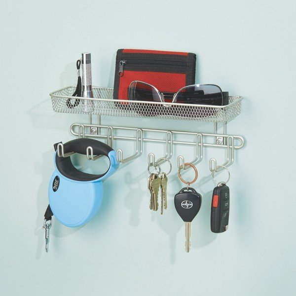Nástěnný organizér InterDesign Classico Entryway, délka 28 cm-image-2