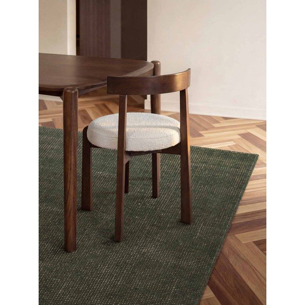 Tmavě zelený ručně tkaný vlněný koberec 200x300 cm Greenwich – Ted Baker-image-1