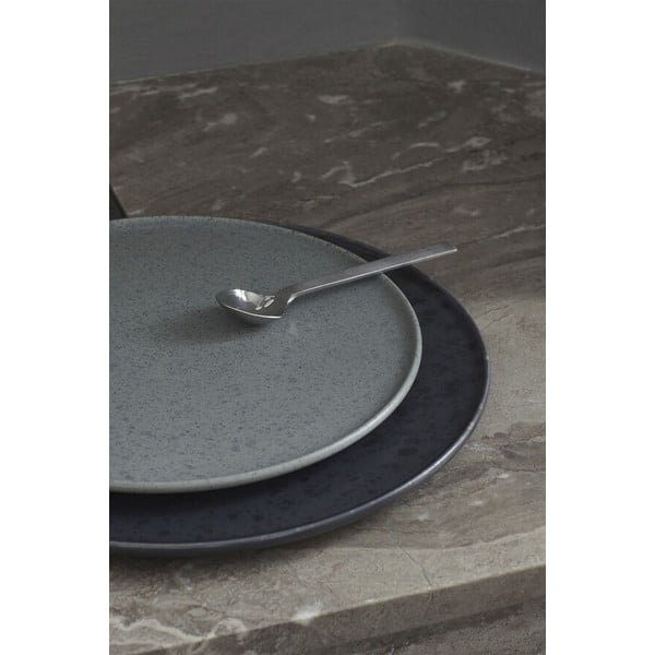 Modrý kameninový talíř Kähler Design Ombria, ⌀ 27 cm-image-1