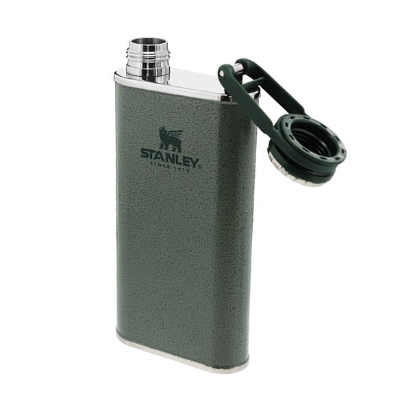 Zelená placatka z nerezové oceli 230 ml Easy-Fill Wide Mouth Flask Hammer Tone Green – Stanley-image-3