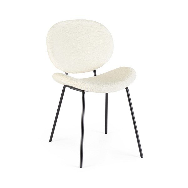 Bílá čalouněná jídelní židle Maddie – Yes Everyday