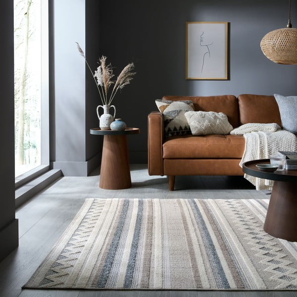 Šedobéžový pratelný koberec 116x170 cm Everette – Flair Rugs-image-1