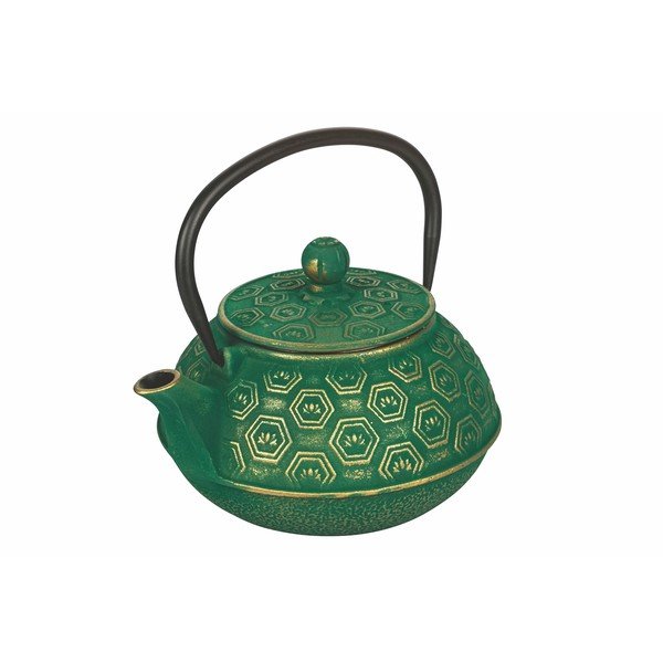 Zelená litinová konvička na čaj Villa d'Este Hosaka, 800 ml-image-3