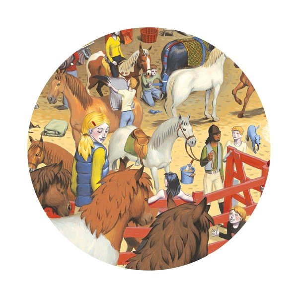 Dětské puzzle Djeco Observation Koně-image-4