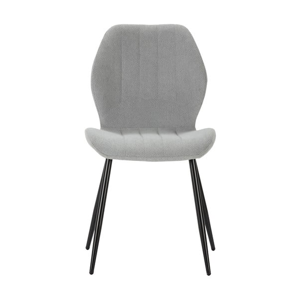 Světle šedé jídelní židle v sadě 4 ks Milu – Marckeric-image-2