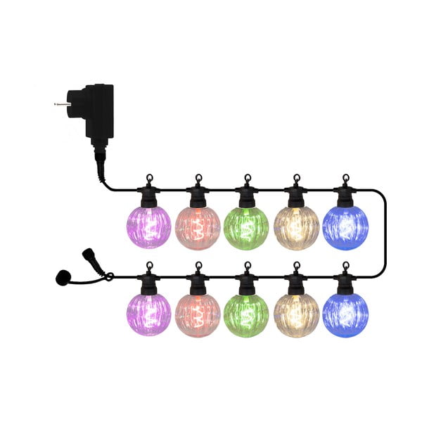 Světelný řetěz počet žárovek 10 ks délka 300 cm Luke – Sirius