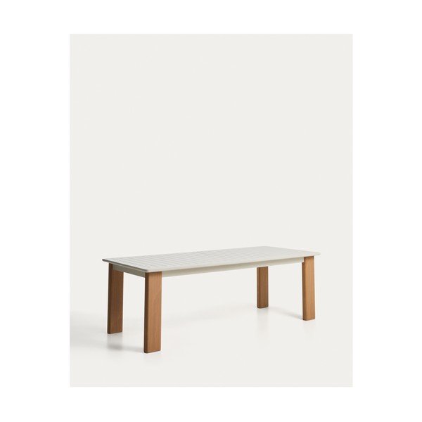 Kovový zahradní jídelní stůl 100x233 cm Livorno – Kave Home-image-4