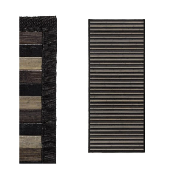 Šedý bambusový běhoun 75x175 cm – Casa Selección-image-2