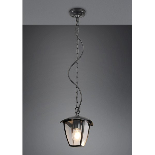 Závěsné venkovní svítidlo ø 17 cm Venta – Trio-image-1