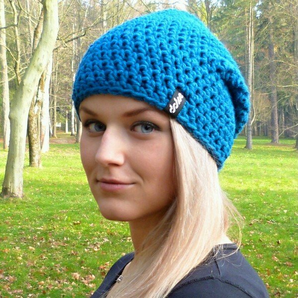 Čepice Rasta Blue-image-1