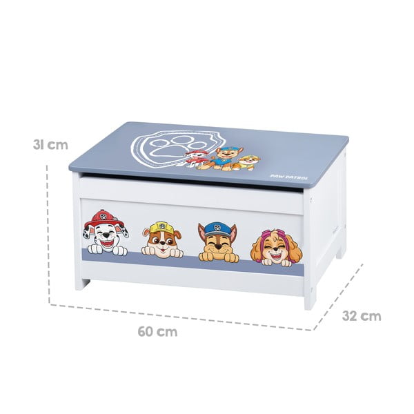 Dětský úložný box 60x32x30 cm Paw Patrol – Roba-image-1