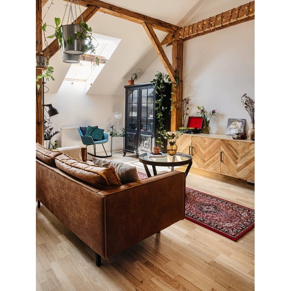 Červený běhoun Nouristan Skazar Isfahan, 80 x 250 cm-image-1