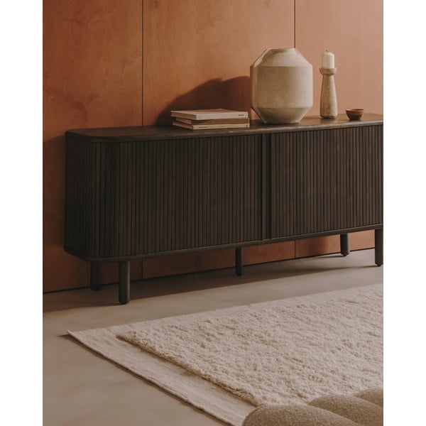 Bílý vlněný koberec 160x230 cm Marely – Kave Home-image-1