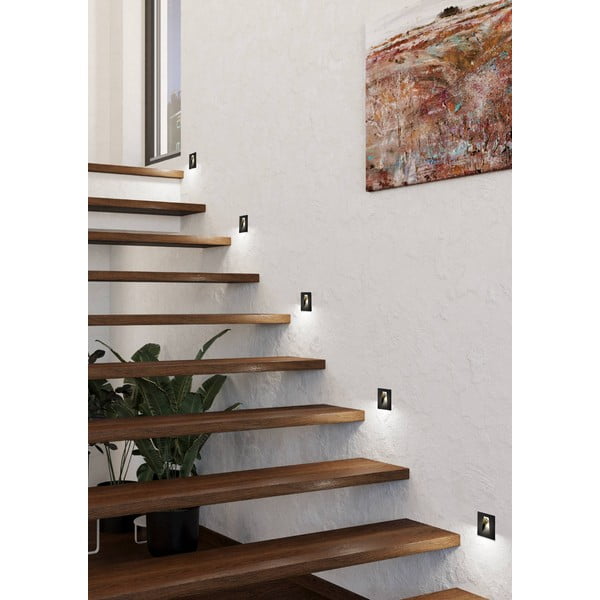 Černé LED nástěnné svítidlo MECINOS – EGLO-image-1