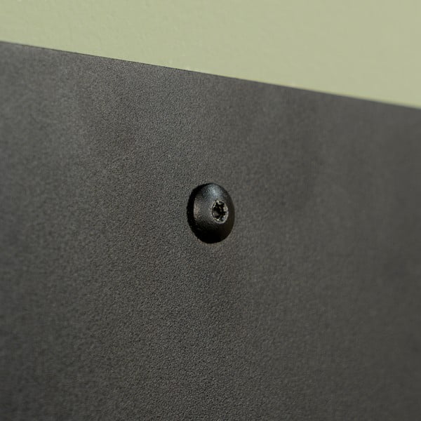 Černá kovová police 30 cm Flex – Spinder Design-image-2