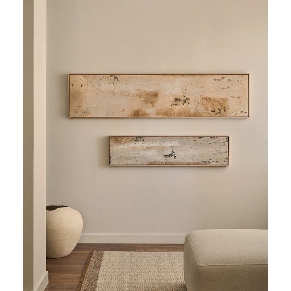 Obraz s rámem/na plátně 182x47 cm Silpa – Kave Home-image-1