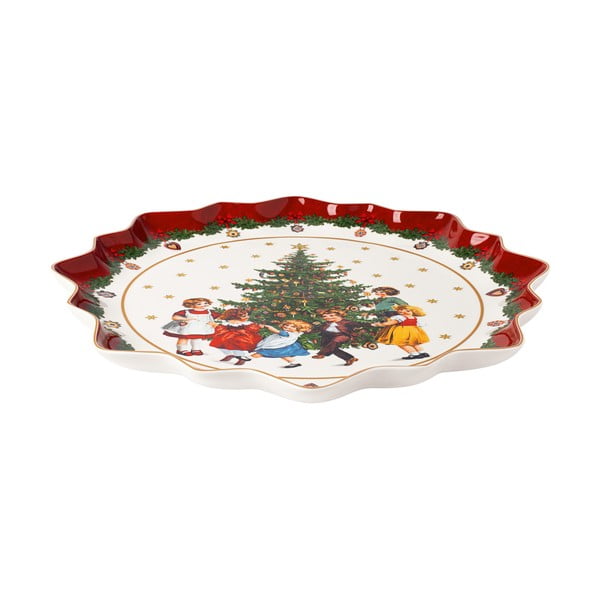 Porcelánový talíř s vánočním motivem Villeroy & Boch, ø 39 cm-image-2