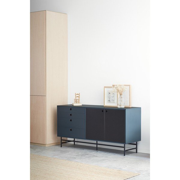 Černo-modrá komoda Teulat Punto, šířka 150 cm-image-3