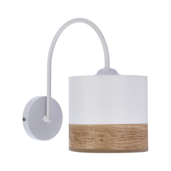 Bílé nástěnné svítidlo ø 15 cm Bianco – Candellux Lighting