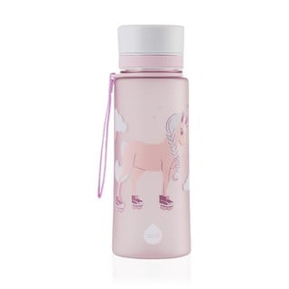 Růžová láhev Equa Unicorn, 600 ml