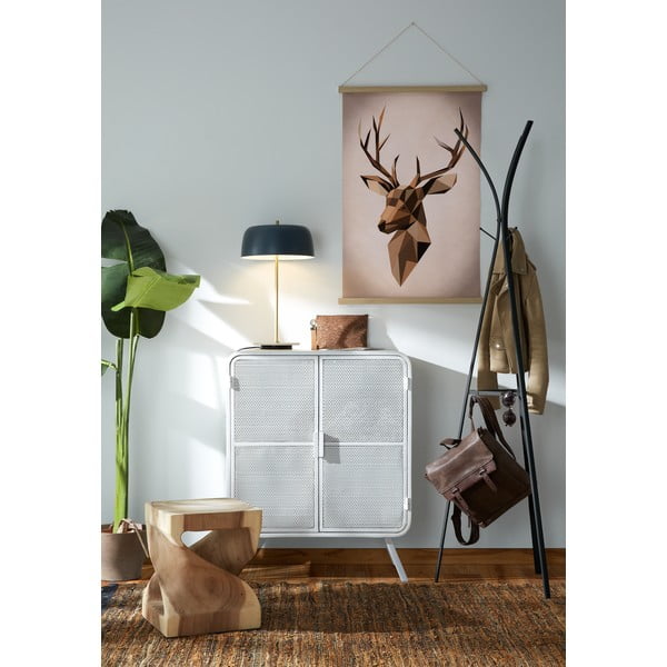 Černý věšák Kave Home Stearn, výška 183 cm-image-1