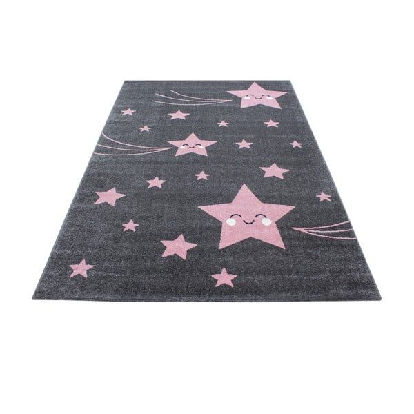 Růžovo-šedý dětský koberec 160x230 cm Kids – Ayyildiz Carpets-image-4