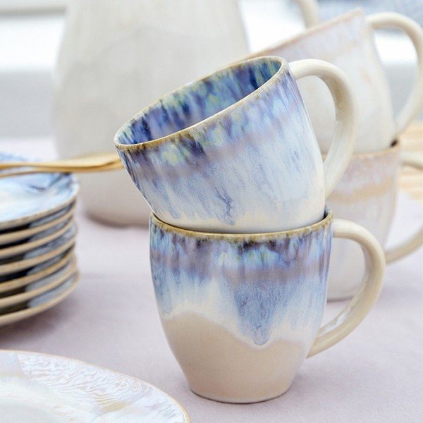 Modrý kameninový hrnek Costa Nova Brisa, 300 ml-image-1