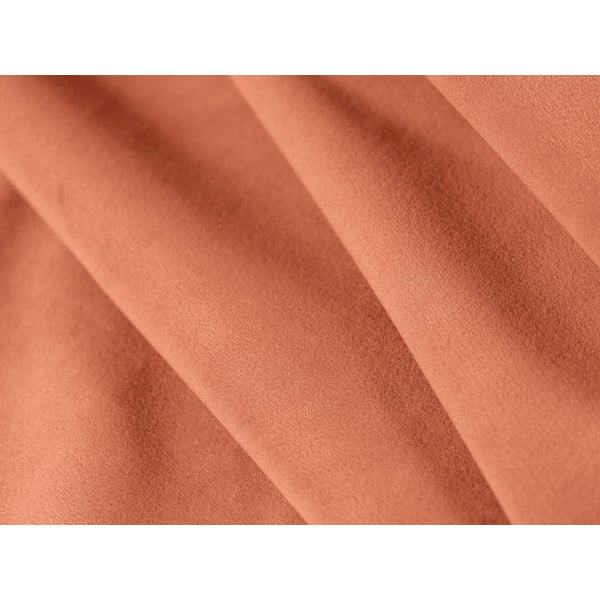 Růžová sametová rohová pohovka Paolo – Milo Casa-image-4