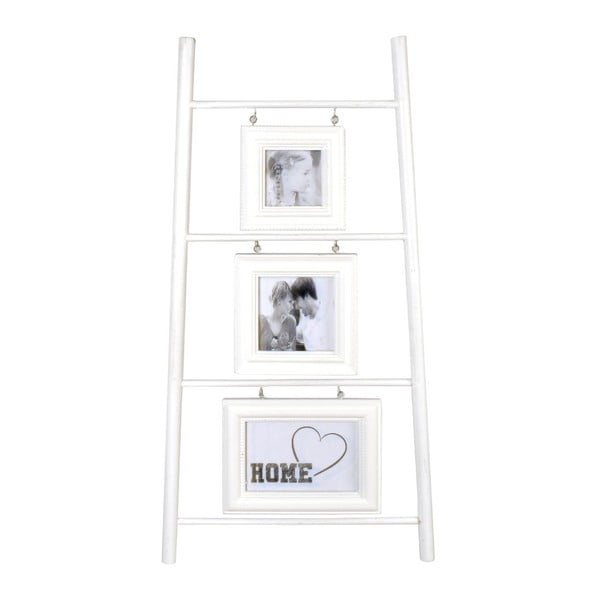 Trojitý fotorámeček White Ladder