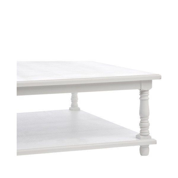 Dřevěný kávový stolek J-Line Paulownia Square-image-1