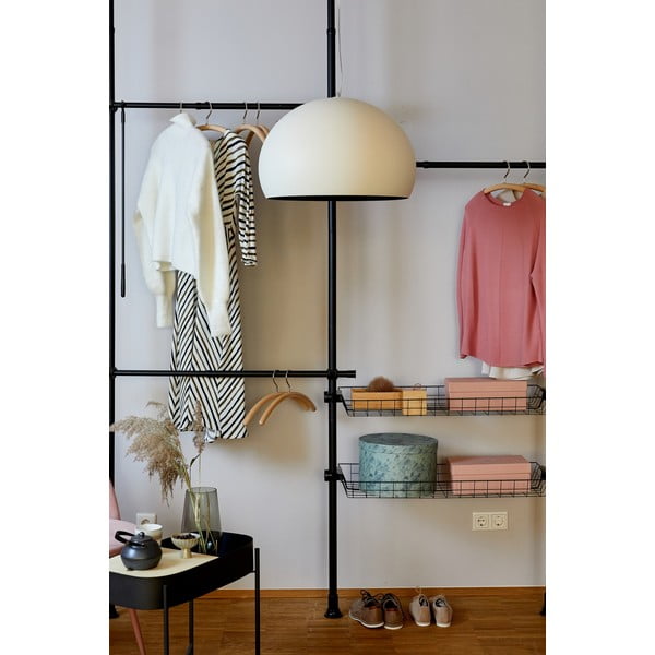 Černý kovový teleskopický stojan na oblečení Herkules – Wenko-image-1