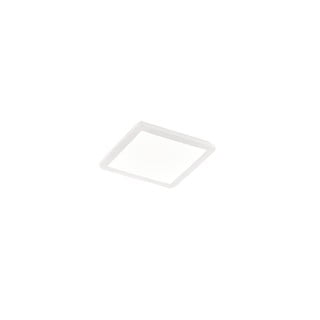 Bílé čtvercové stropní LED svítidlo Trio Camillus, 30 x 30 cm